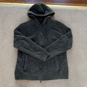 Men’s tweed zip up sweater. Banana Republic, size XL